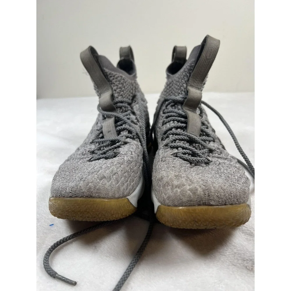 Nike LeBron James 15 City Edition Gray Size 10 Basketball Shoes
